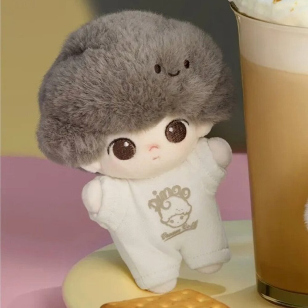 Dimoo World Crush on Coffee AROMATIC MOCHA Plush Keychain Pop Mart Sealed Bag
